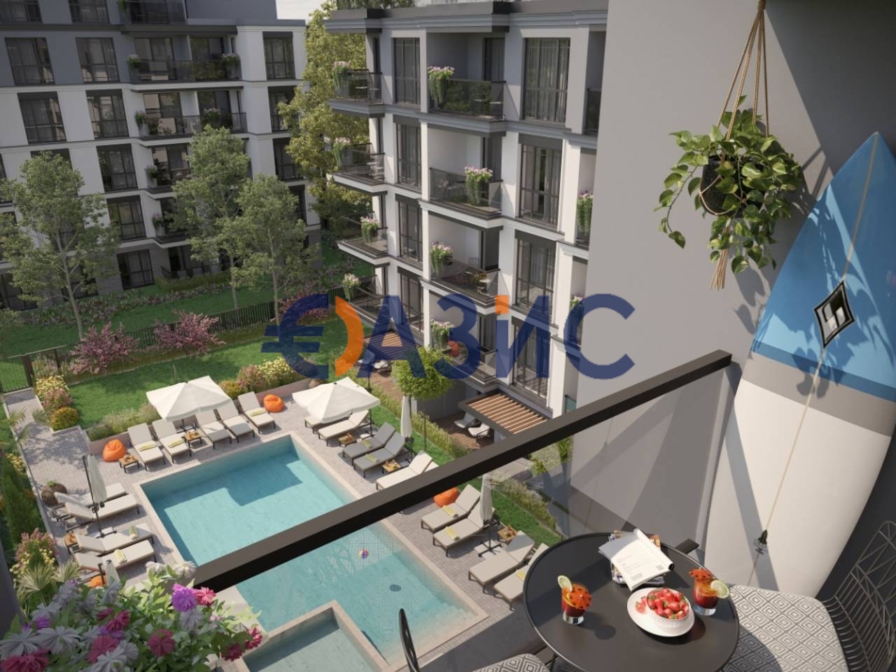 Апартаменты на Солнечном берегу, Болгария, 108.4 м² - фото 4