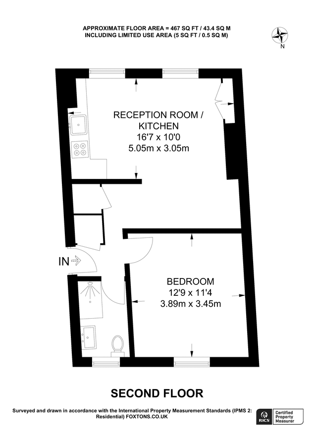 Квартира в Лондоне, Великобритания, 43 м² - фото 6