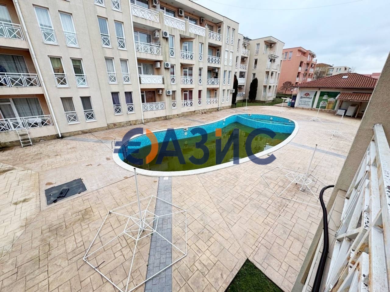 Апартаменты на Солнечном берегу, Болгария, 32 м² - фото 12