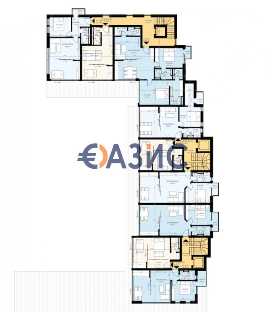 Апартаменты в Святом Власе, Болгария, 41.4 м² - фото 16