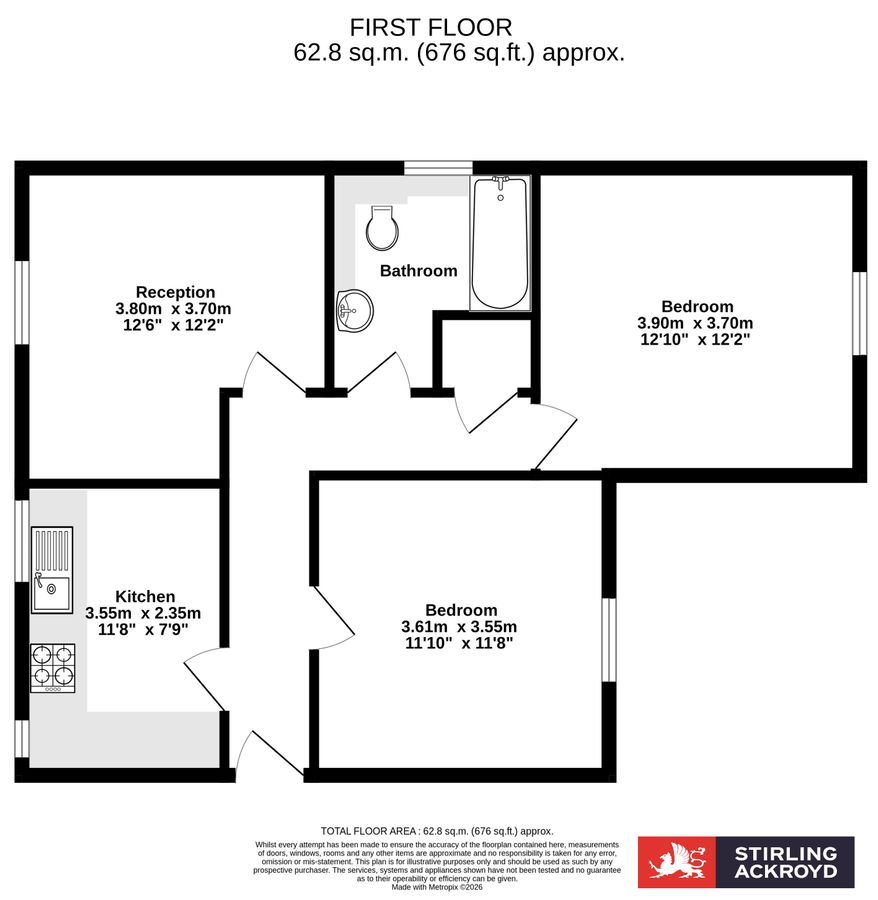 Квартира в Лондоне, Великобритания, 63 м² - фото 7