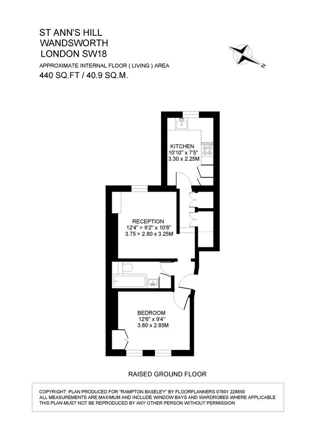 Квартира в Лондоне, Великобритания, 41 м² - фото 8