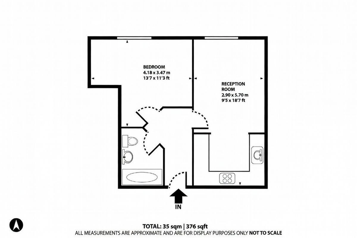Квартира в Лондоне, Великобритания, 35 м² - фото 9