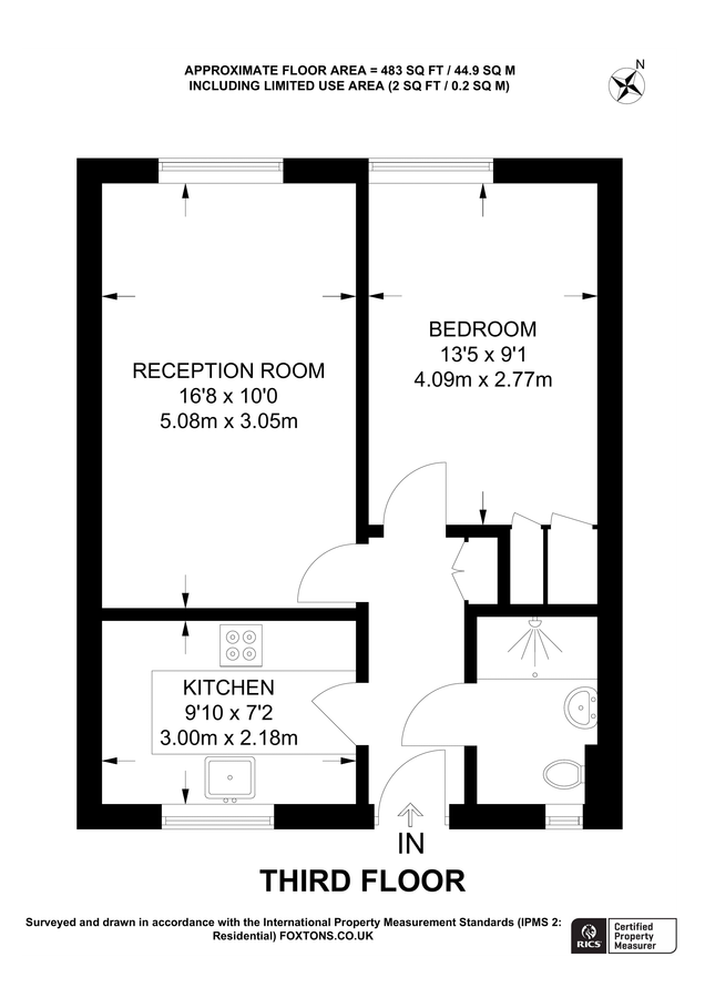 Квартира в Лондоне, Великобритания, 45 м² - фото 9