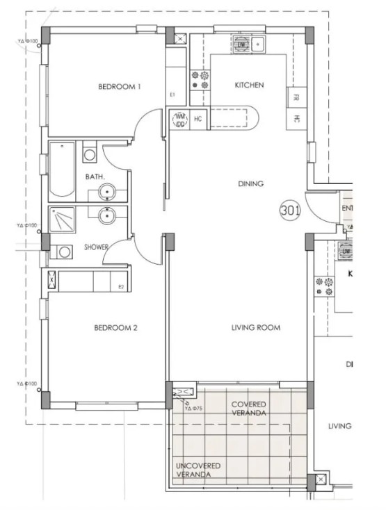 Апартаменты в Пафосе, Кипр, 90 м² - фото 4