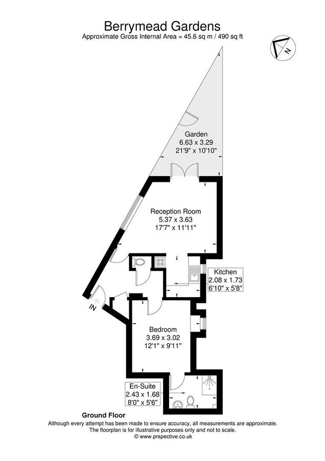 Квартира в Лондоне, Великобритания, 46 м² - фото 10