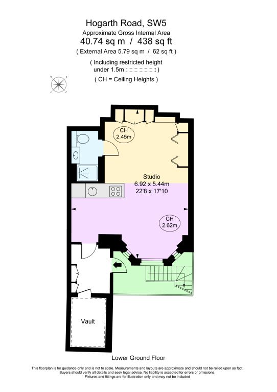 Квартира в Лондоне, Великобритания, 41 м² - фото 11