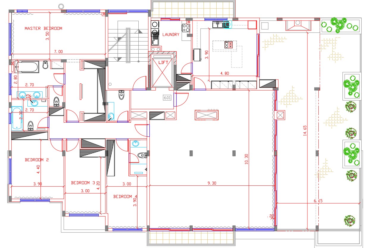 Пентхаус в Лимасоле, Кипр - фото 18