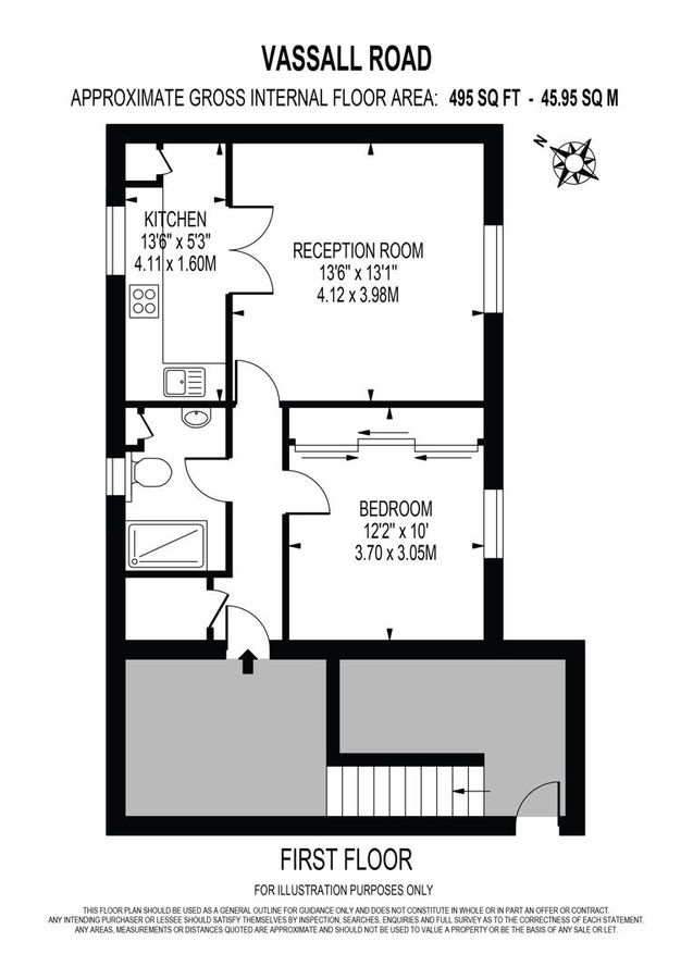 Квартира в Лондоне, Великобритания, 46 м² - фото 13