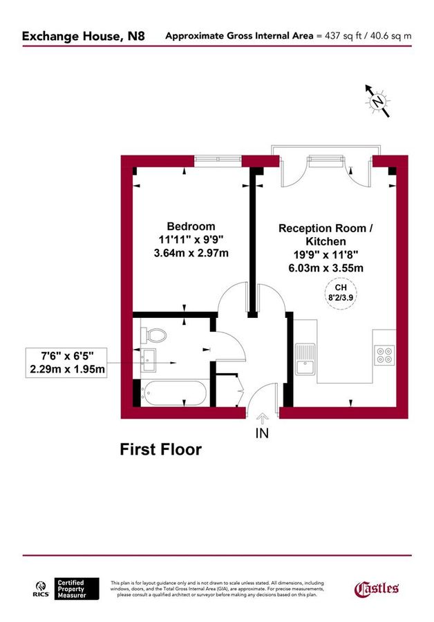 Квартира в Лондоне, Великобритания, 41 м² - фото 16