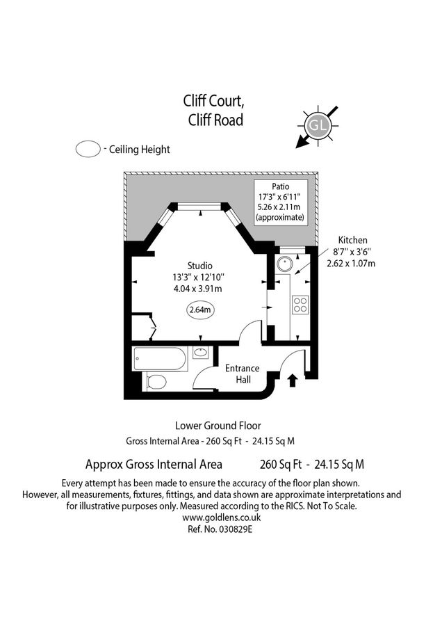 Квартира в Лондоне, Великобритания, 24 м² - фото 16