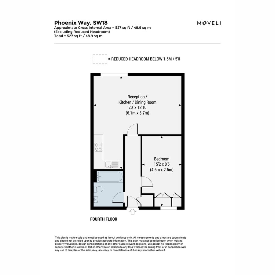Квартира в Лондоне, Великобритания, 49 м² - фото 16