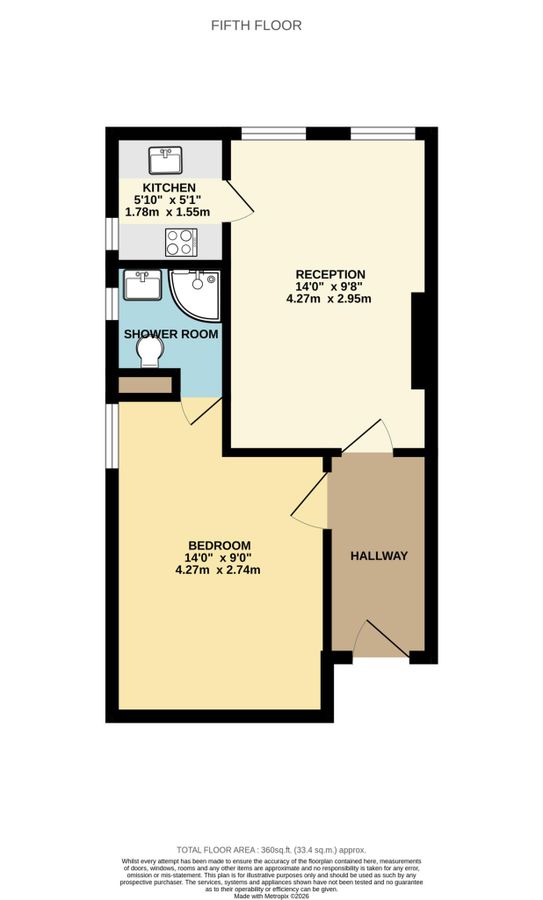 Квартира в Лондоне, Великобритания, 33 м² - фото 17