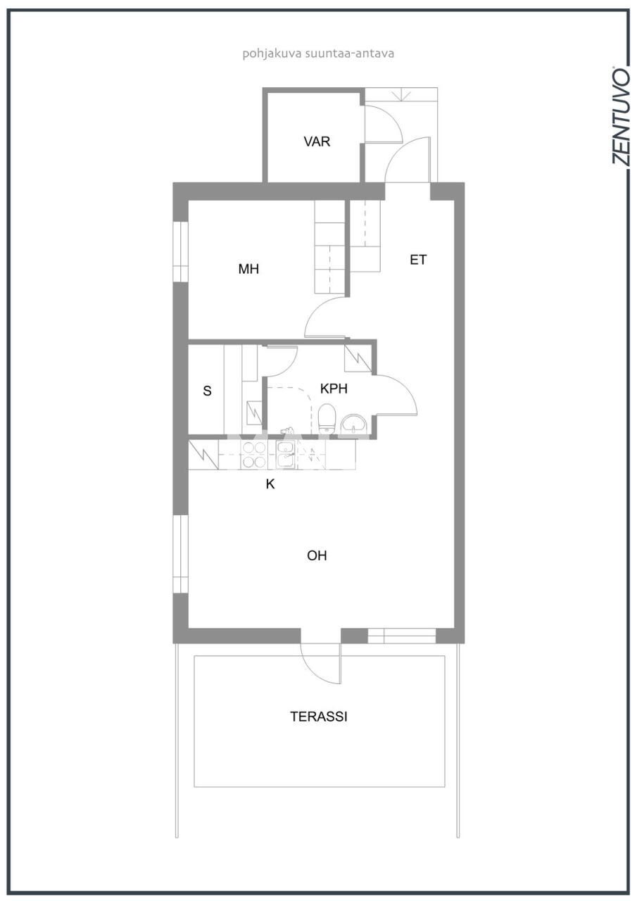 Квартира Аскола, Финляндия, 45.5 м² - фото 2