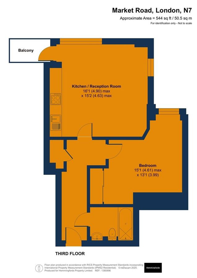 Квартира в Лондоне, Великобритания, 51 м² - фото 18