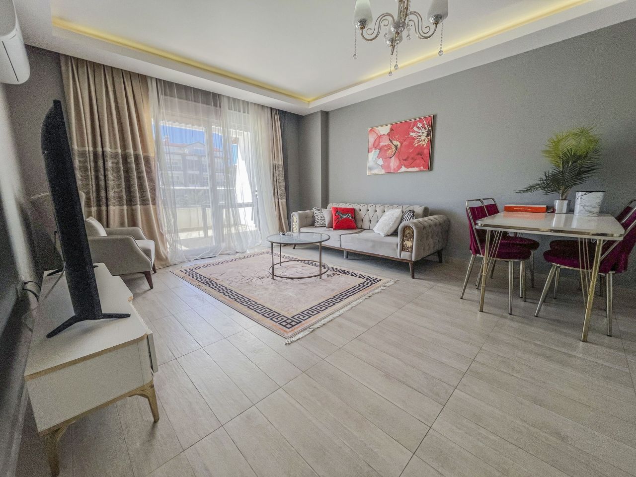 Апартаменты в Алании, Турция, 65 м² - фото 1