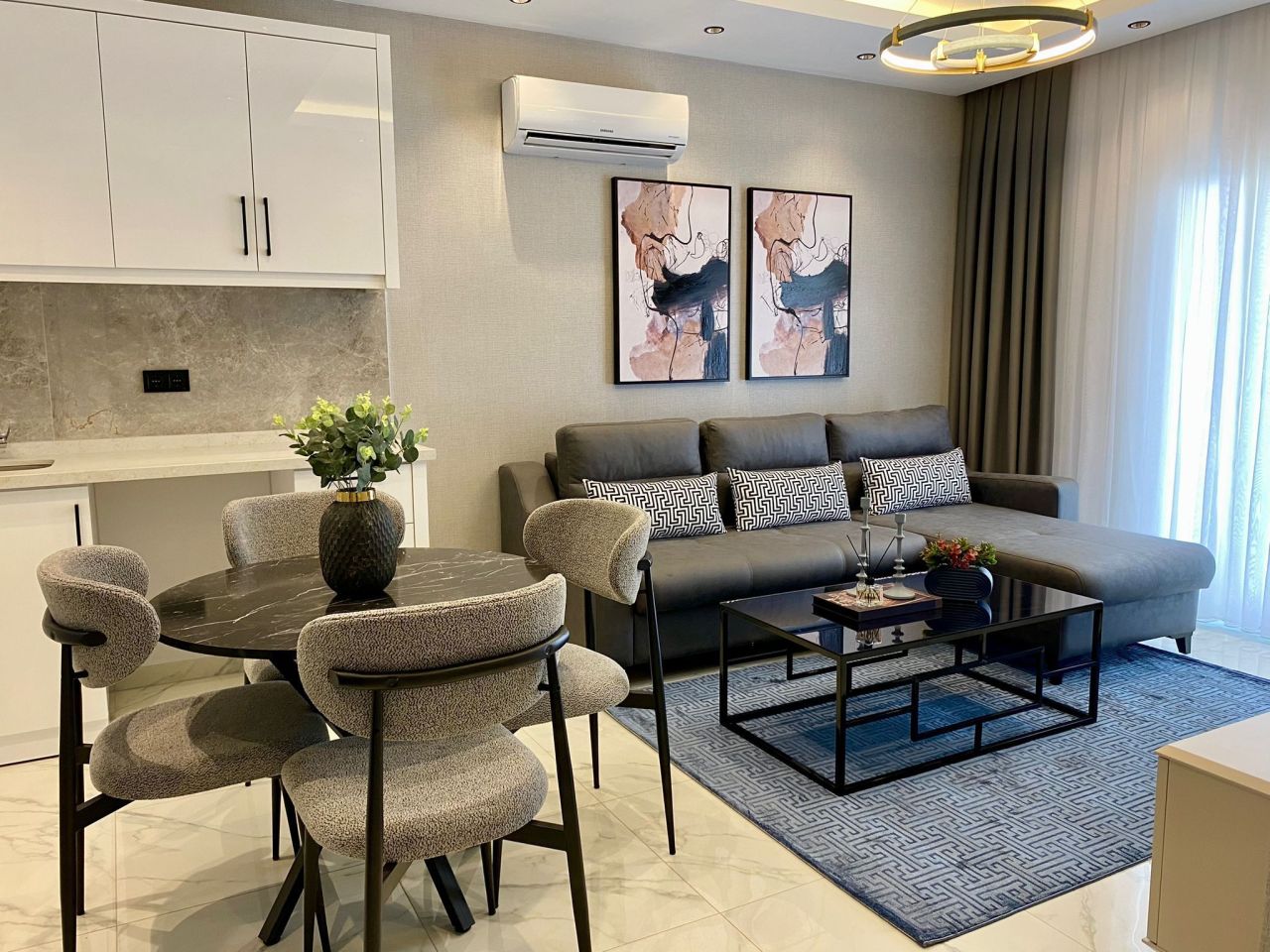 Апартаменты в Алании, Турция, 58 м² - фото 1