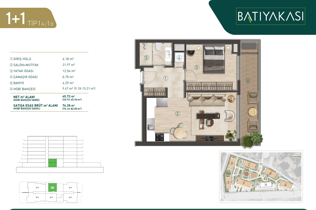 Апартаменты в Стамбуле, Турция, 120 м² - фото 11