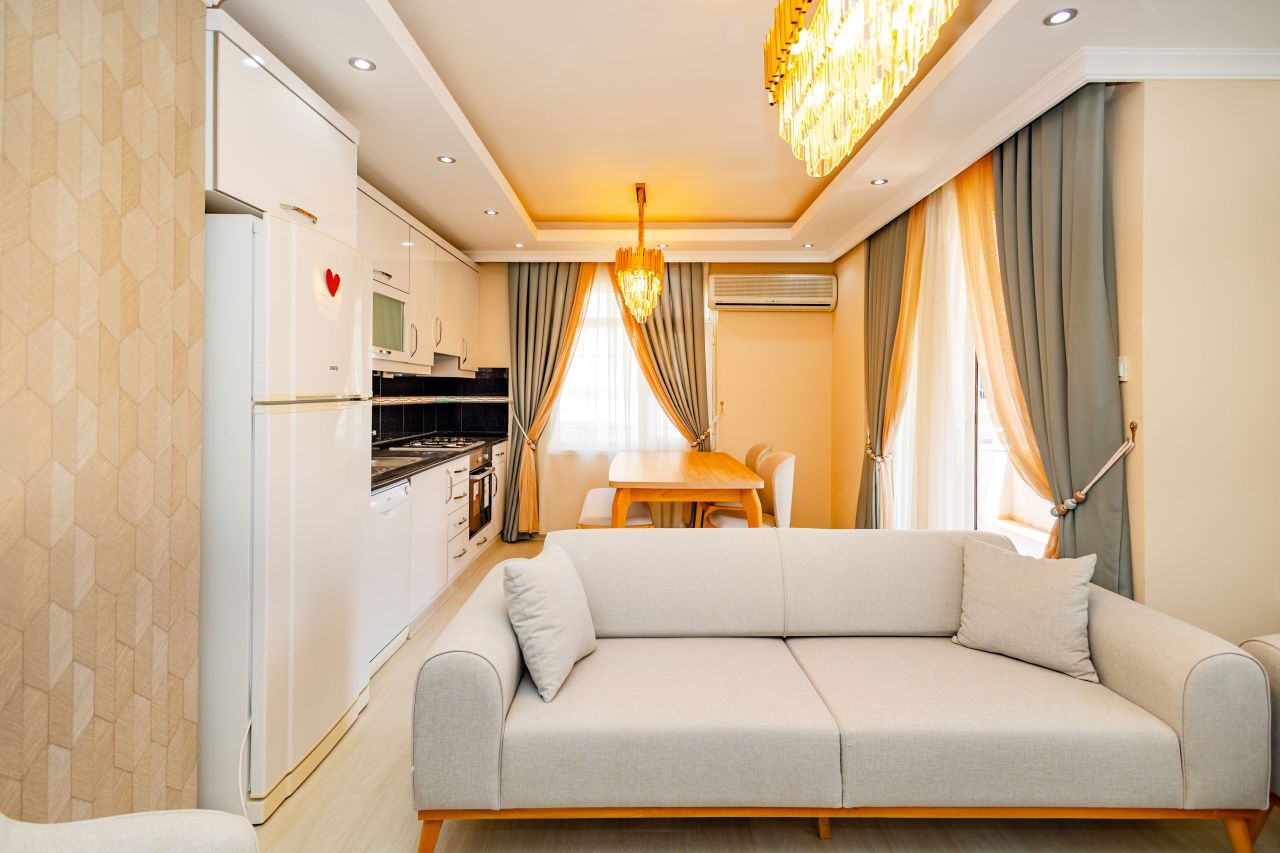 Квартира в Алании, Турция, 60 м² - фото 4