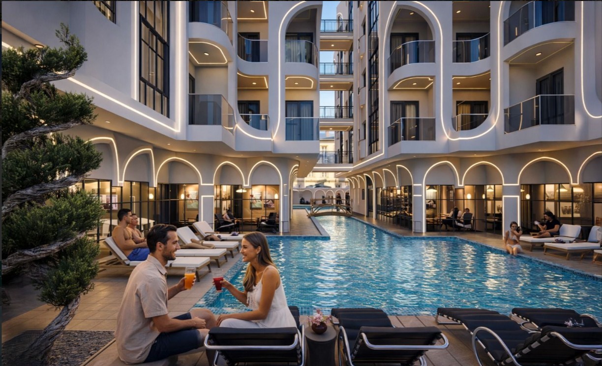 Квартира в Хургаде, Египет, 30 м² - фото 4