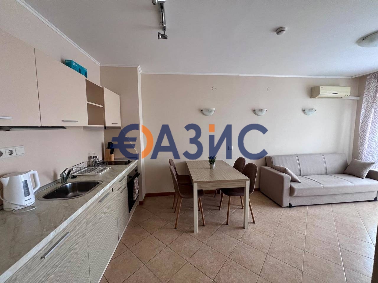 Апартаменты на Солнечном берегу, Болгария, 49 м² - фото 1