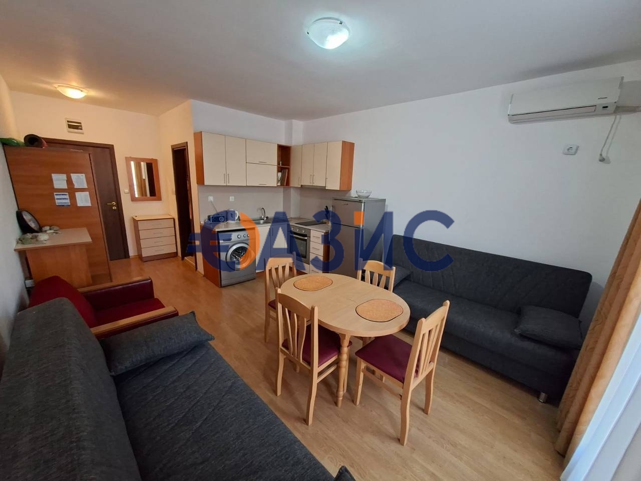 Апартаменты на Солнечном берегу, Болгария, 31 м² - фото 3