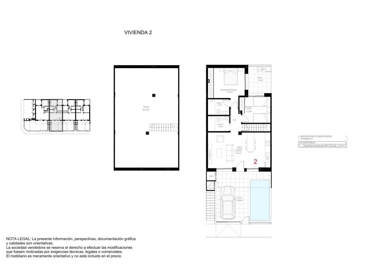 Бунгало в Сан-Педро-дель-Пинатаре, Испания, 85 м² - фото 7