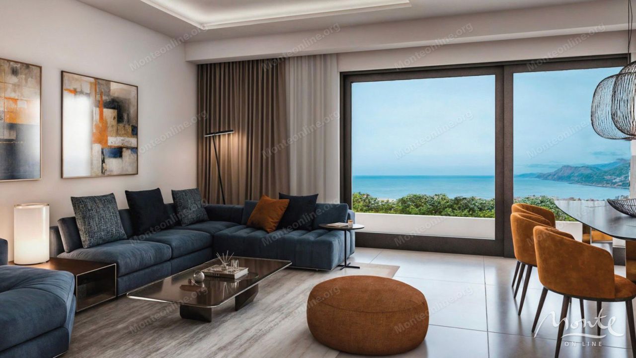 Апартаменты в Добра Воде, Черногория, 50 м² - фото 1