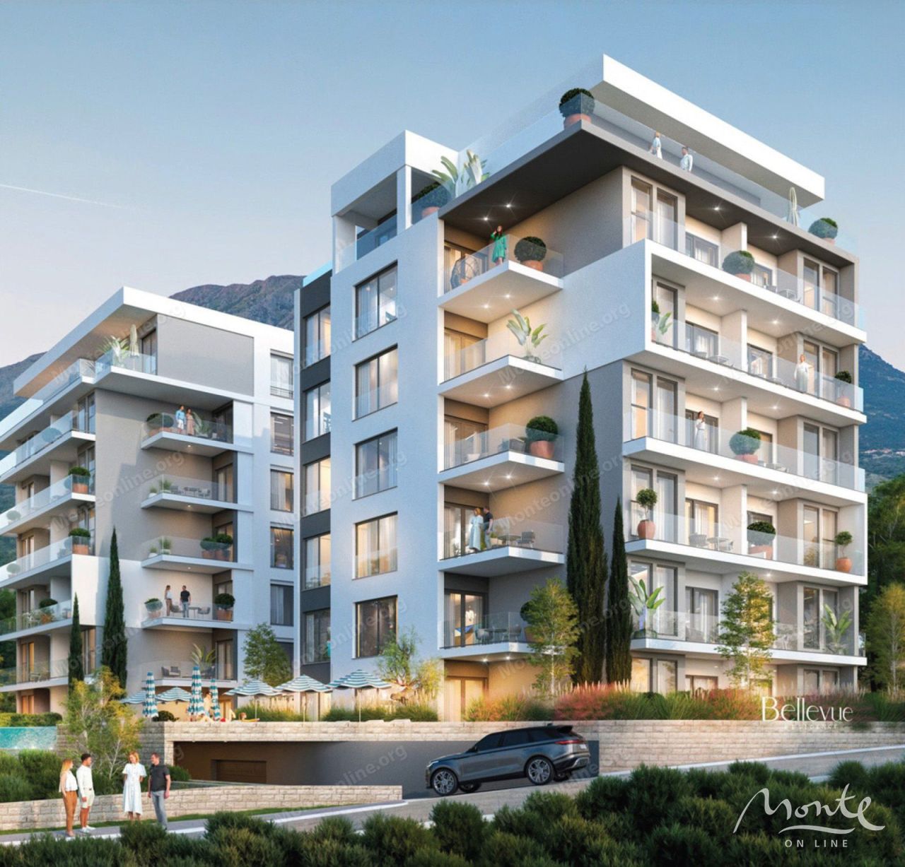 Апартаменты в Добра Воде, Черногория, 50 м² - фото 2