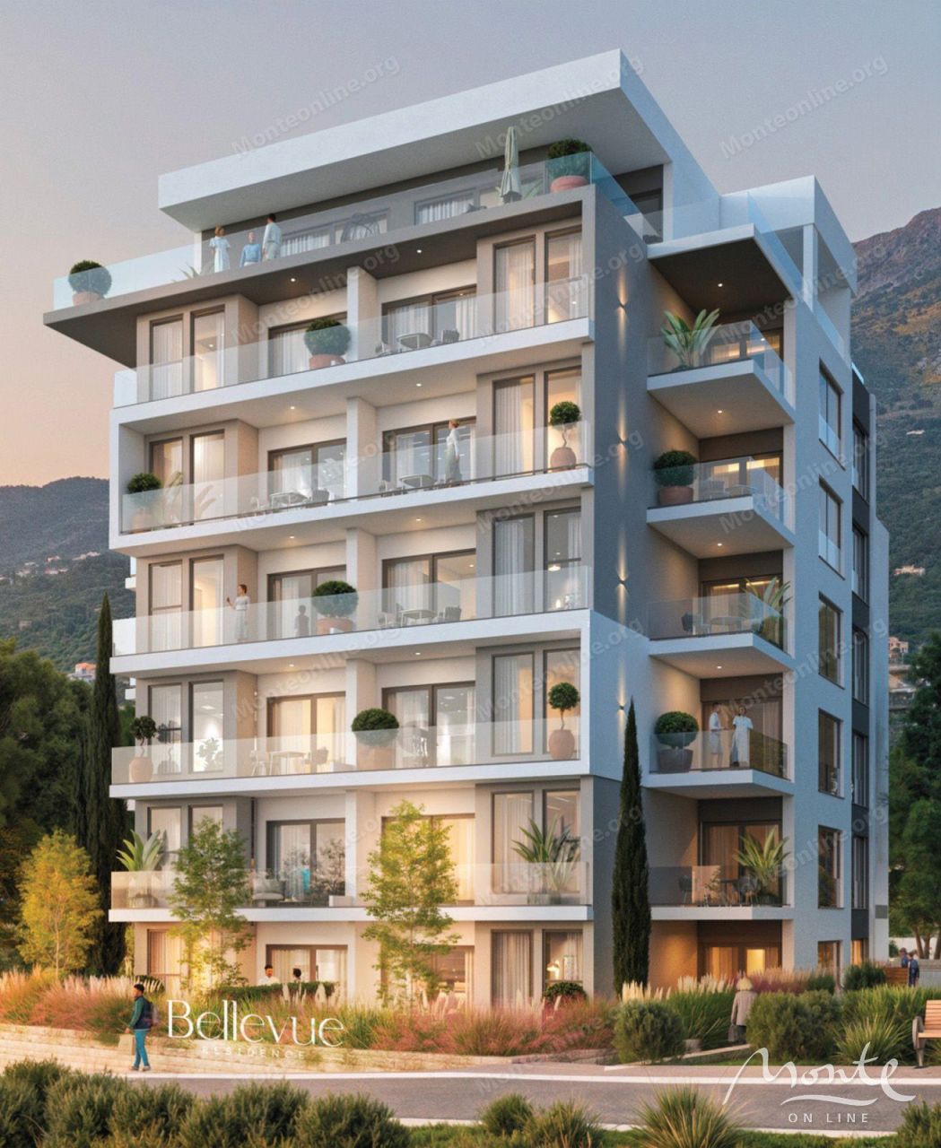 Апартаменты в Добра Воде, Черногория, 45.2 м² - фото 2