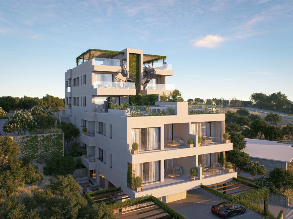 Апартаменты в Пафосе, Кипр, 60 м² - фото 1