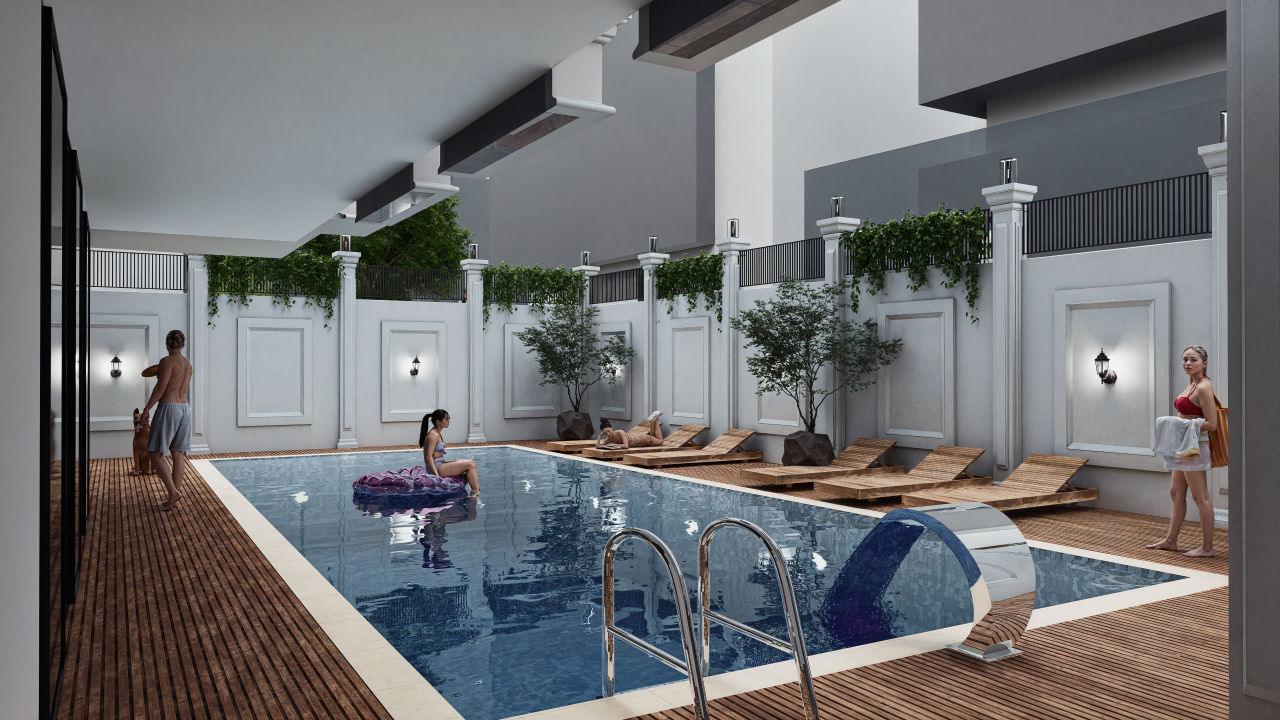 Апартаменты в Алании, Турция, 59 м² - фото 10