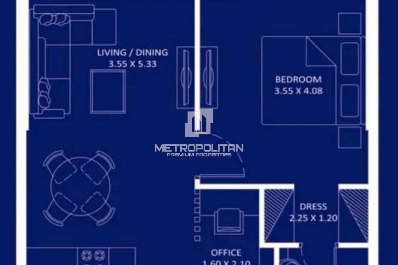Апартаменты в Дубае, ОАЭ, 69 м² - фото 11