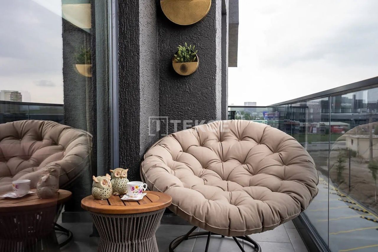 Апартаменты в Акьюрте, Турция, 58 м² - фото 12