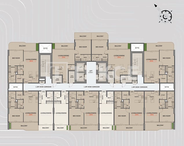 Апартаменты в Дубае, ОАЭ, 83 м² - фото 13