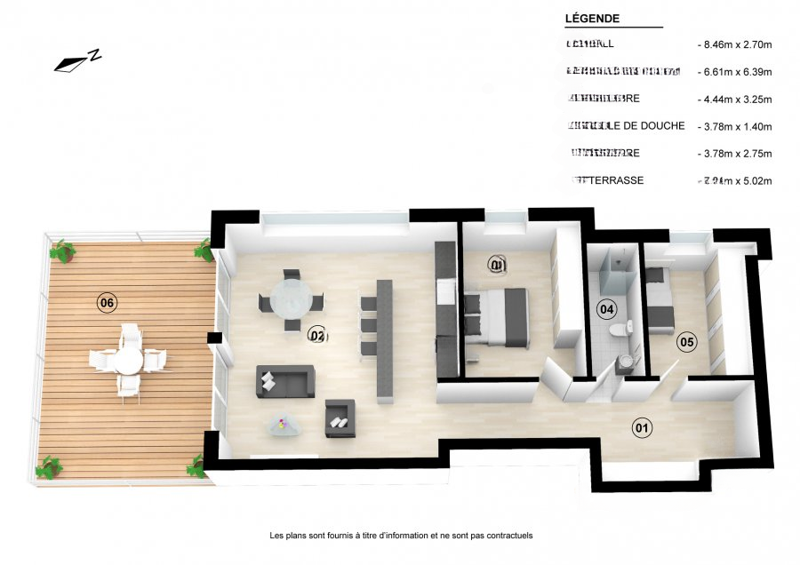 Квартира в Люксембурге, Люксембург, 93 м² - фото 2