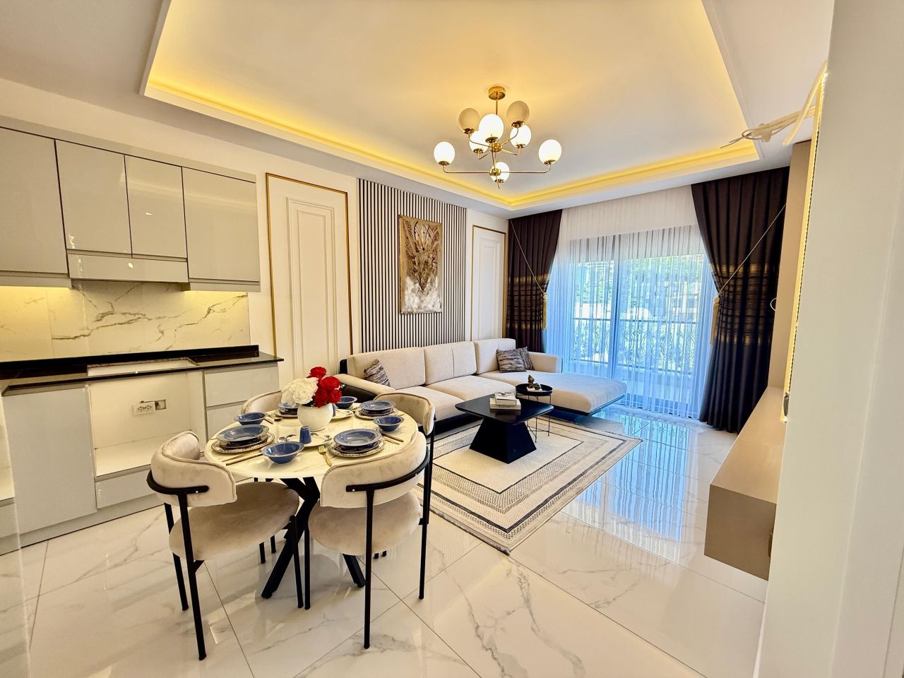 Квартира в Алании, Турция, 60 м² - фото 9