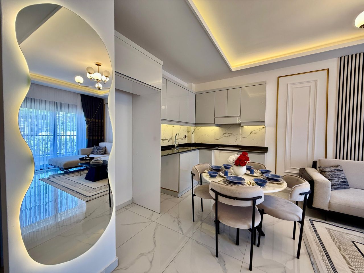 Квартира в Алании, Турция, 60 м² - фото 13