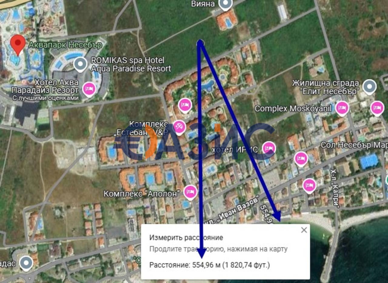 Апартаменты в Несебре, Болгария, 133.4 м² - фото 14
