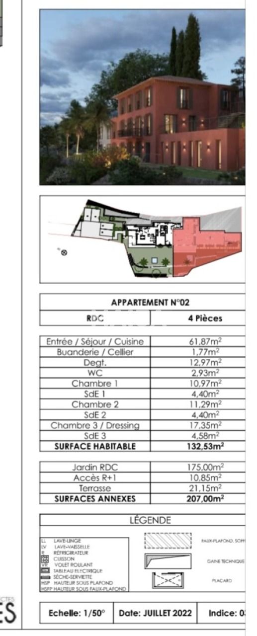 Апартаменты в Теуль-сюр-Мер, Франция, 126 м² - фото 11