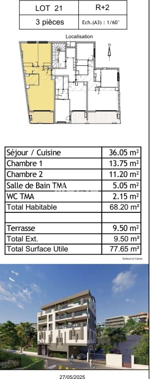 Апартаменты в Антибе, Франция, 68 м² - фото 8