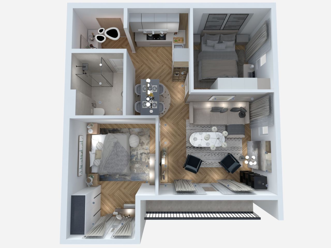 Квартира в Сутоморе, Черногория, 61.32 м² - фото 12