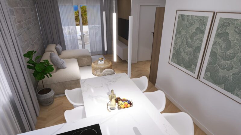 Апартаменты на острове Паг, Хорватия, 86 м² - фото 3