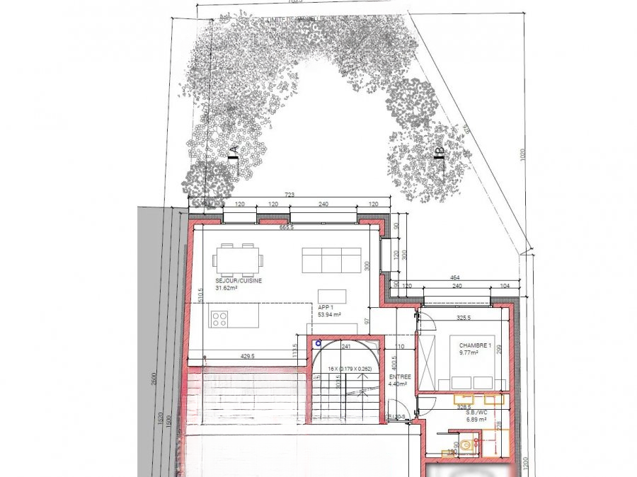 Квартира в Люксембурге, Люксембург, 53 м² - фото 2