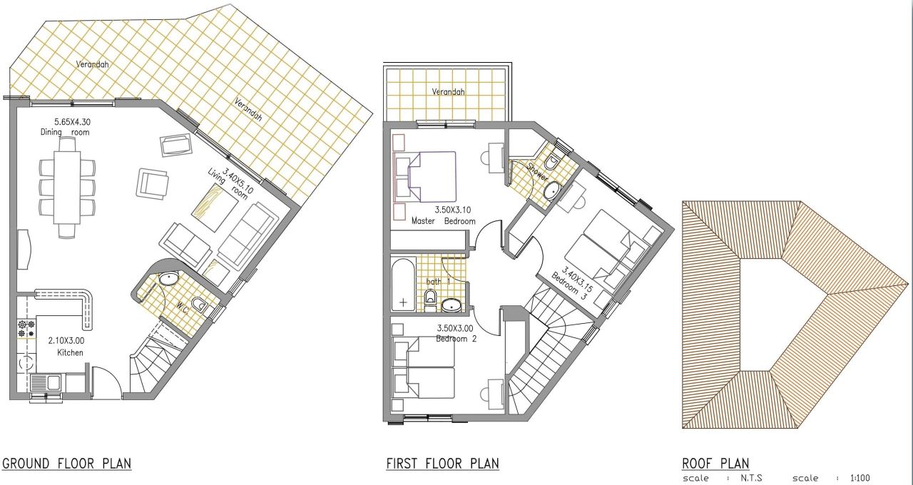 Вилла в Пафосе, Кипр, 129 м² - фото 6