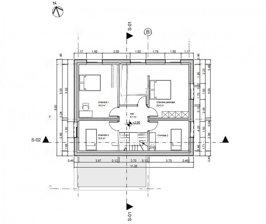 Квартира в Дикирхе, Люксембург, 148 м² - фото 4
