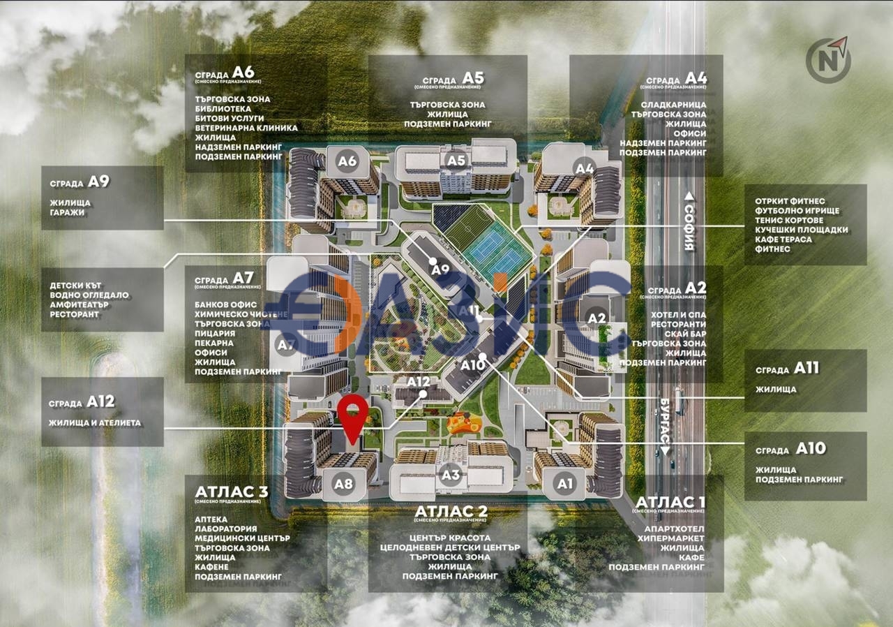 Апартаменты в Бургасе, Болгария, 113.6 м² - фото 6