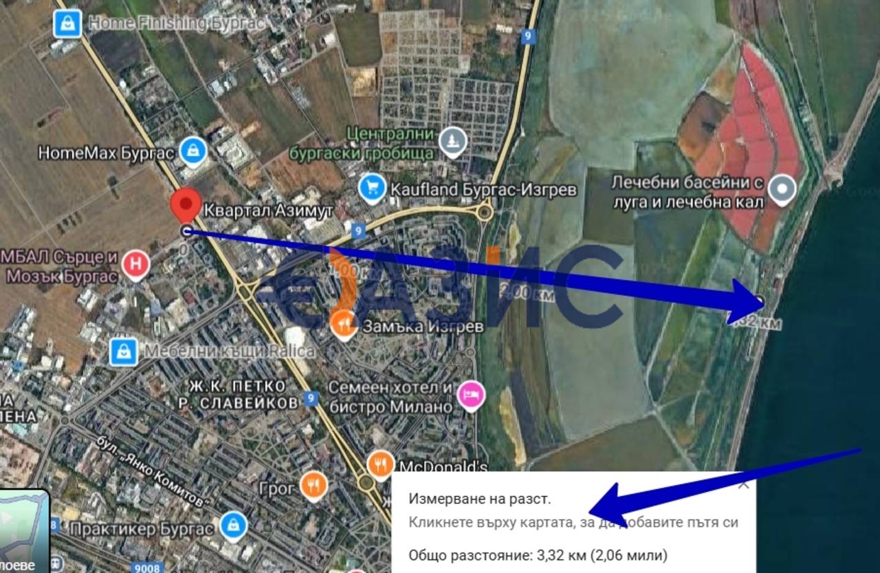 Апартаменты в Бургасе, Болгария, 58.4 м² - фото 14