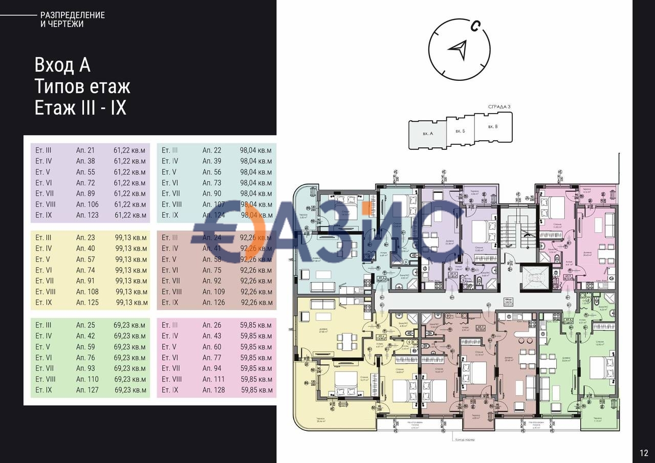 Апартаменты в Бургасе, Болгария, 131 м² - фото 16