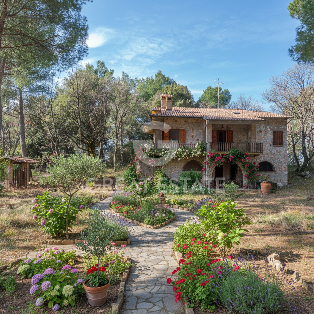 Дом в Кампелло-суль-Клитунно, Италия, 203.35 м² - фото 1